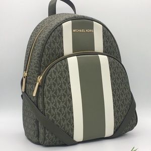 NWT Michael Kors Abbey Backpack Ivy Multi